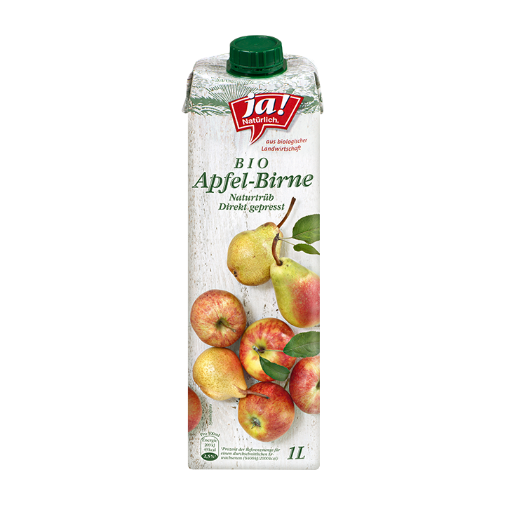Bio-Apfel-Birnensaft