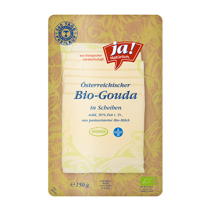 Bio-Gouda Scheiben