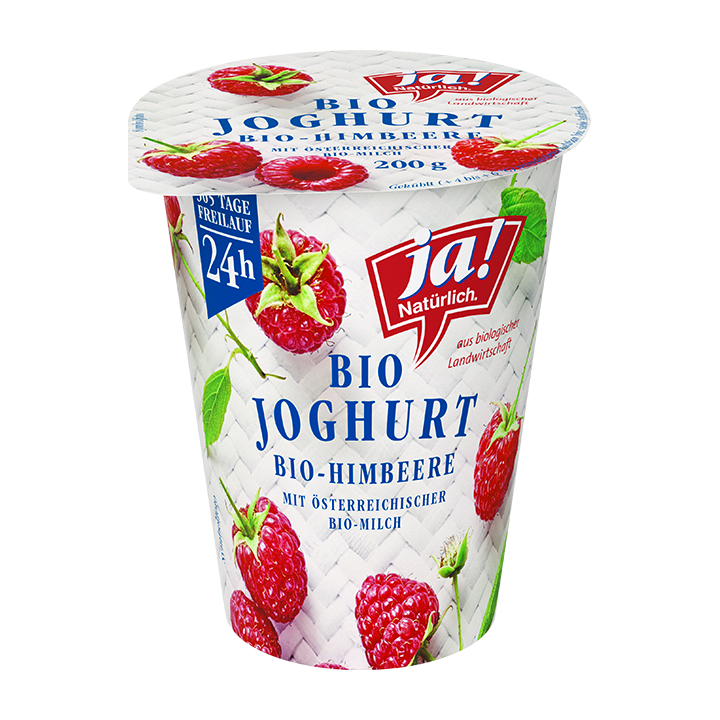 Bio-Fruchtjoghurt Himbeer