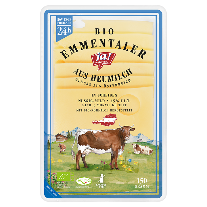 Bio-Emmentaler Scheiben