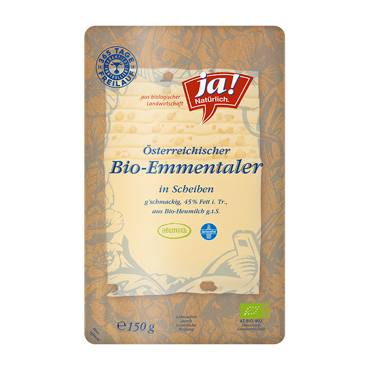 Bio-Emmentaler Scheiben