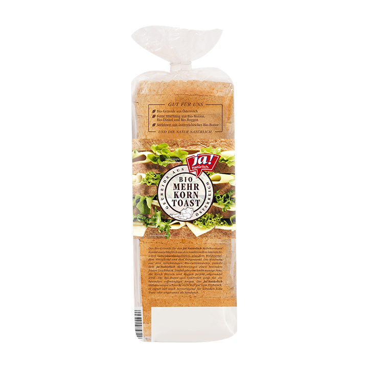 Bio-Mehrkorntoast mit Dinkel