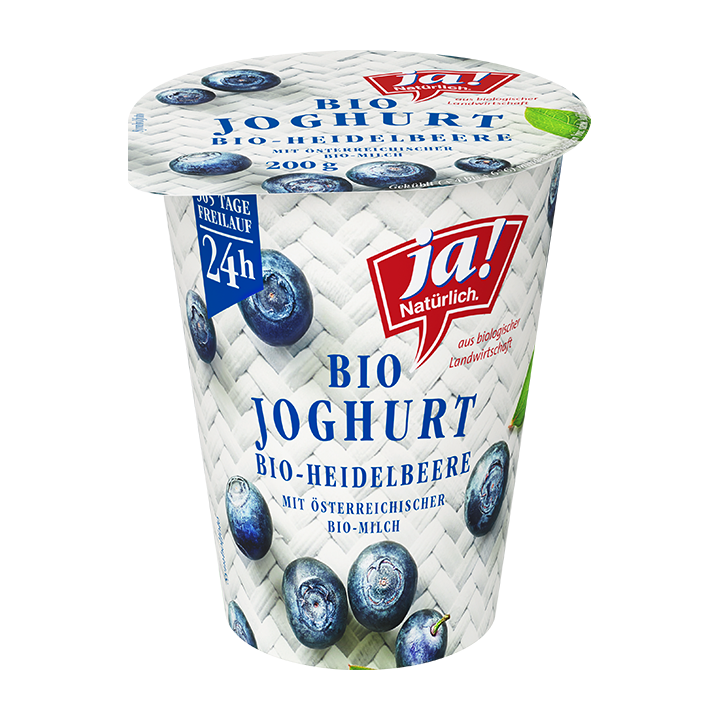 Bio-Fruchtjoghurt Heidelbeer