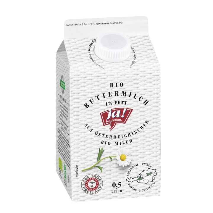 Bio-Buttermilch natur