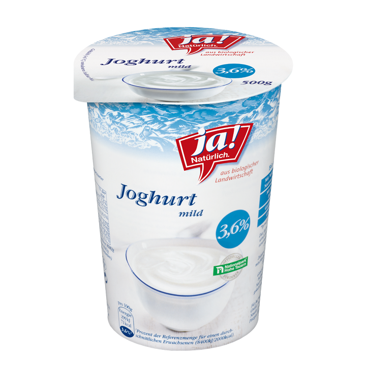 Bio-Naturjoghurt 3.6%