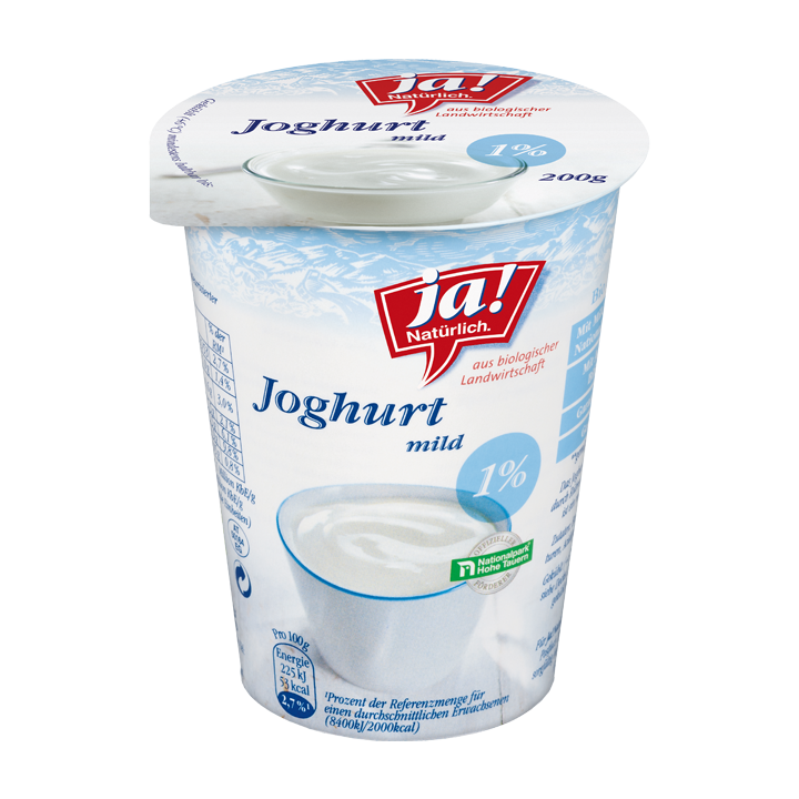 Bio-Naturjoghurt 1%