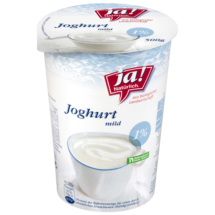 Bio-Naturjoghurt 1%