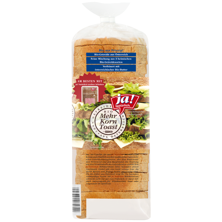 Bio-Mehrkorntoast mit Dinkel