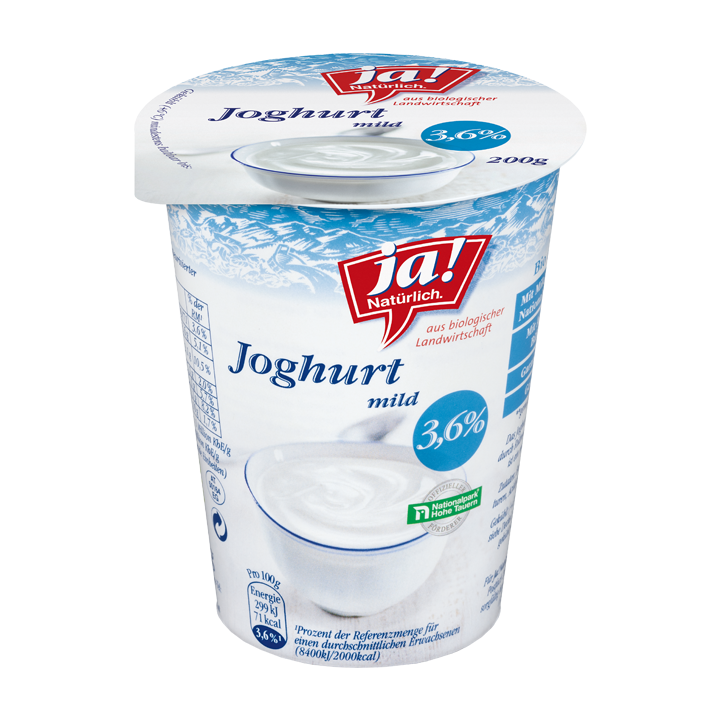 Bio-Naturjoghurt 3.6%