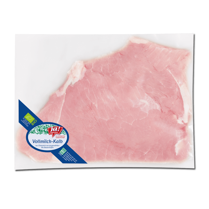 Fleisch vom Bio-Vollmilch-Kalb