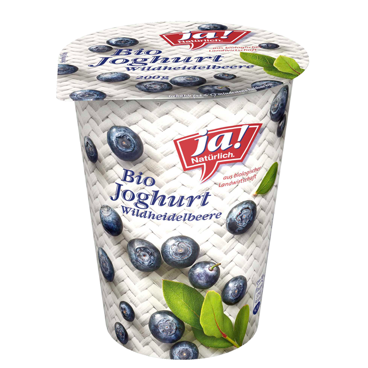 Bio-Fruchtjoghurt Heidelbeer