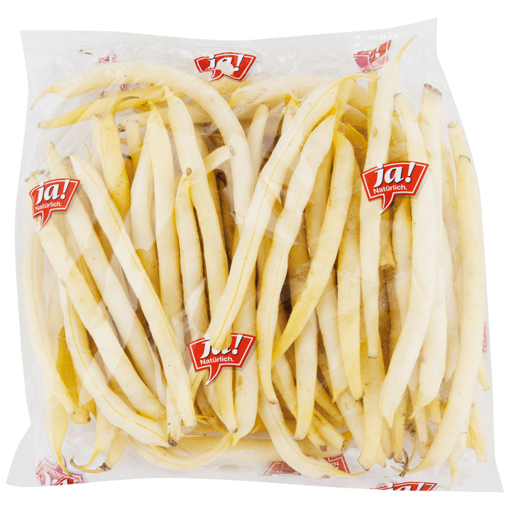 gelbe Bio-Fisolen