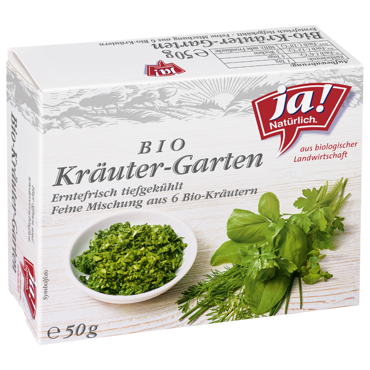 Bio-Kräutergarten tiefgekühlt
