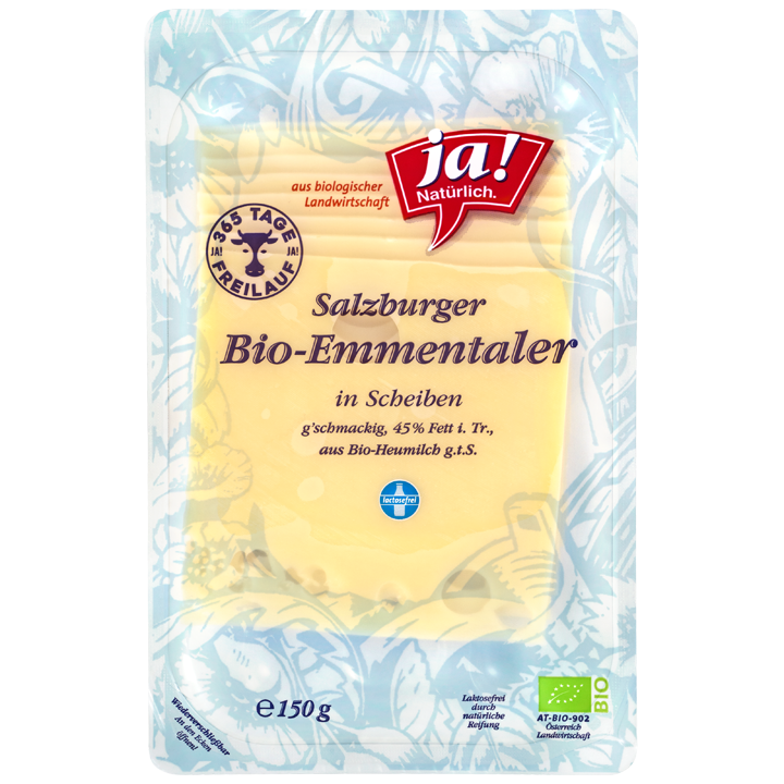 Bio-Emmentaler Scheiben | Ja! Natürlich