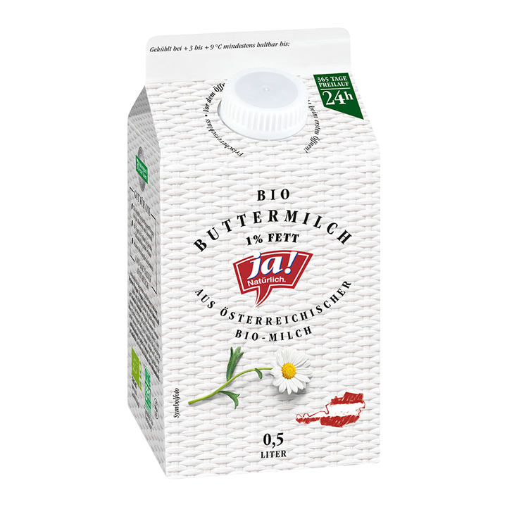 Bio-Buttermilch natur