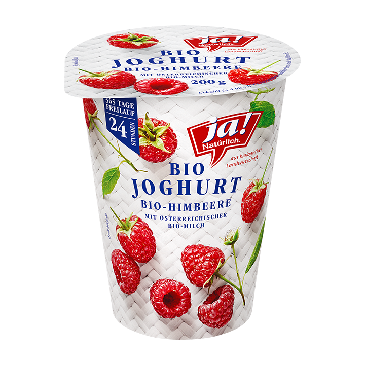 Bio-Fruchtjoghurt Himbeer