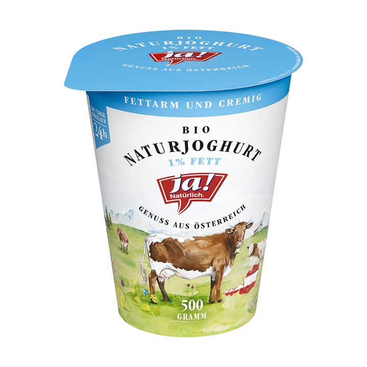 Bio-Naturjoghurt 1%