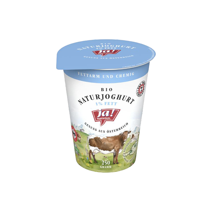Bio-Naturjoghurt 1%