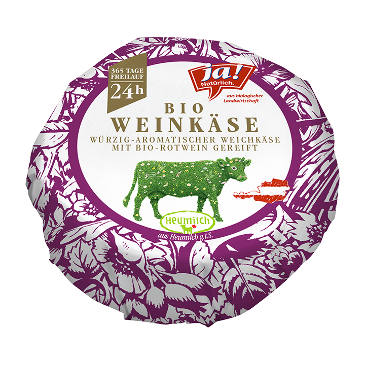 Bio-Weinkäse aus Heumilch