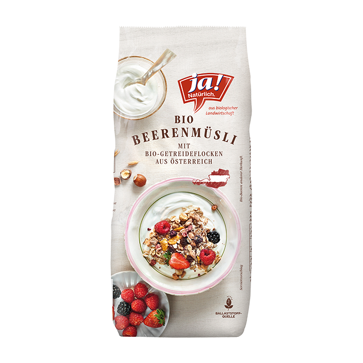 Bio-Beeren Müsli