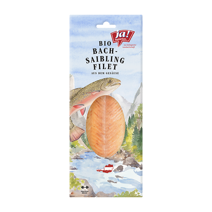 Bio-Saiblingsfilet geräuchert