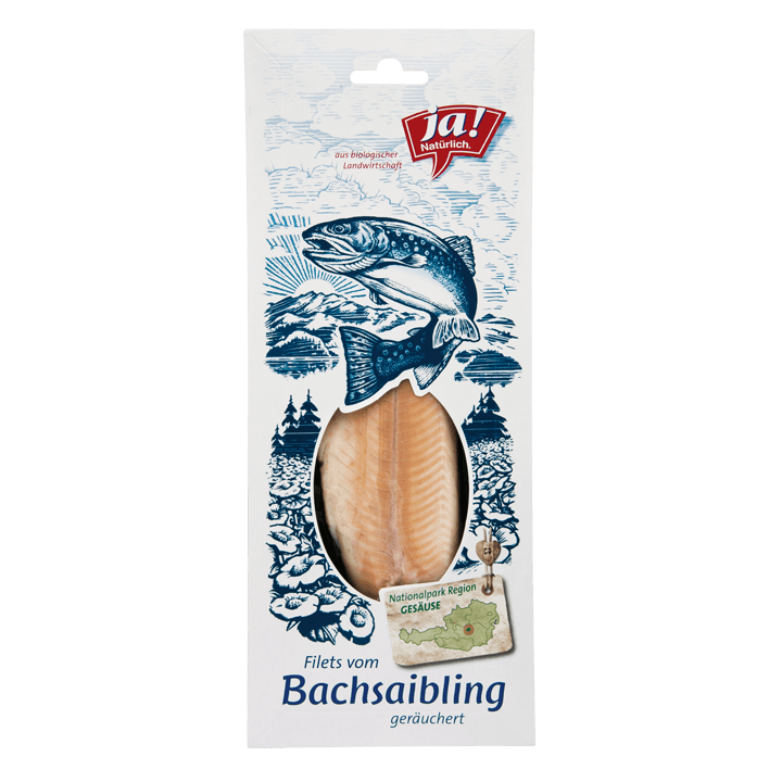 Bio-Saiblingsfilet geräuchert