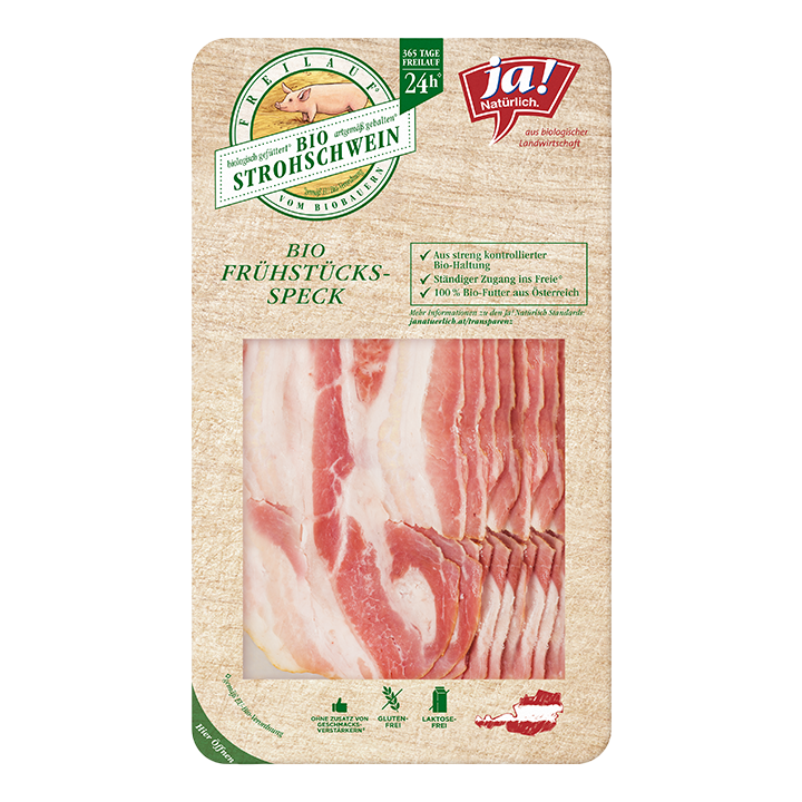 Bio-Frühstücksspeck - Ja! Natürlich