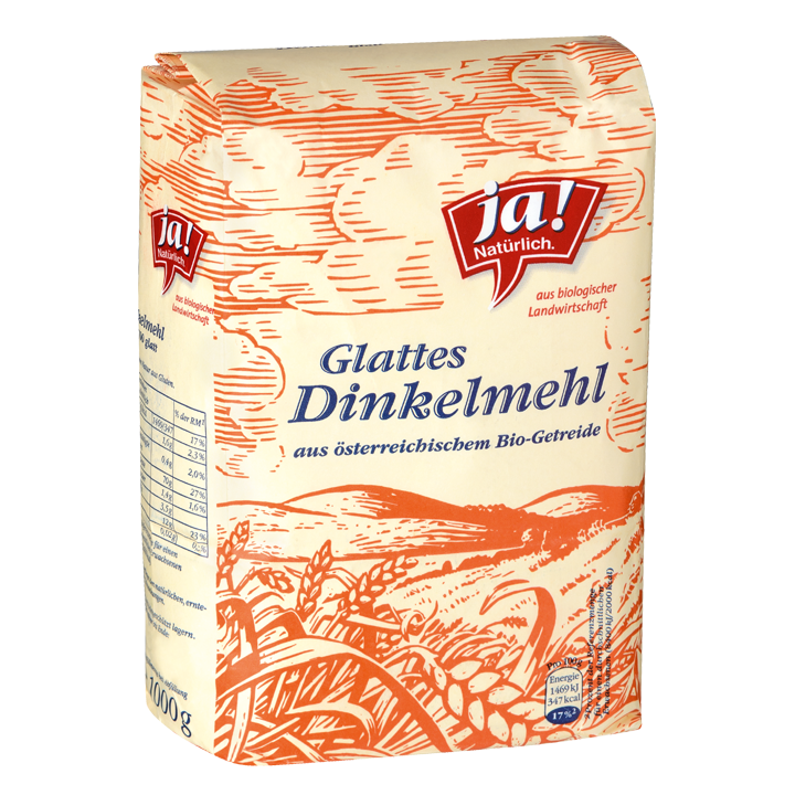 Bio-Dinkelmehl glatt, Type 700
