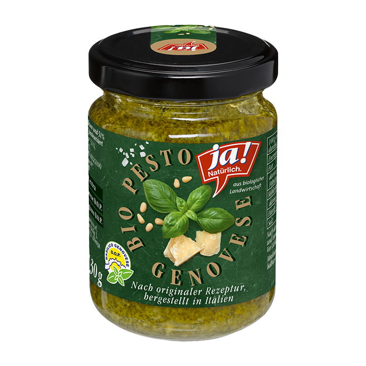 Ja! Natürlich Pesto Genovese Packshot