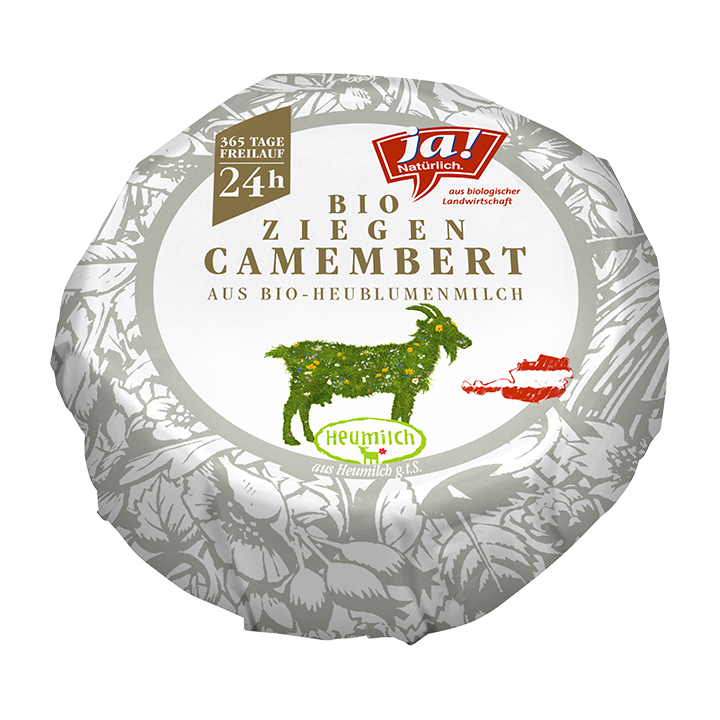 Bio-Ziegenheumilch Camembert