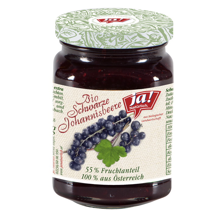 Bio-Johannisbeere Konfitüre extra