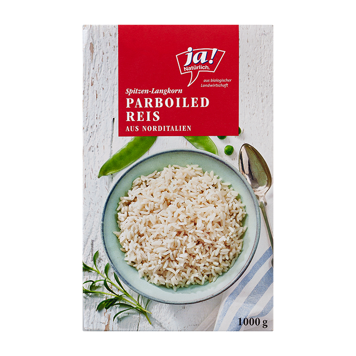 Bio Parboiled Reis von Ja! Natürlich