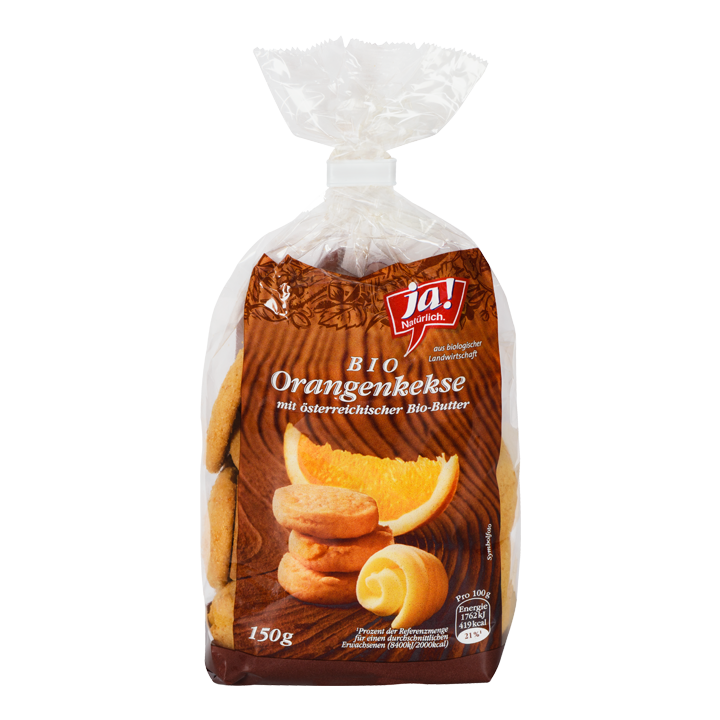 Bio-Orangenkekse