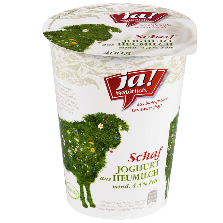Bio-Schafjoghurt aus Heumilch