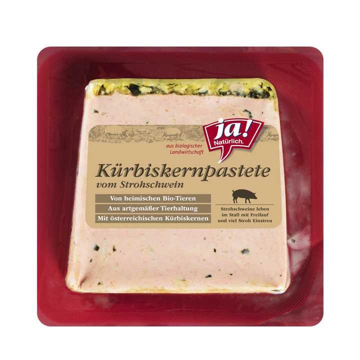 Bio-Kürbiskernpastete vom Strohschwein