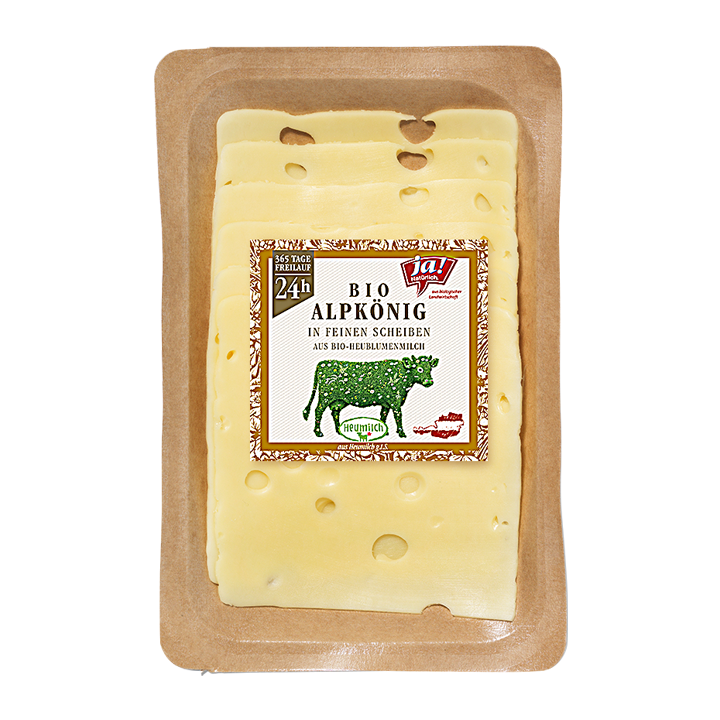 Bio-Alpkönig Scheiben aus Heumilch