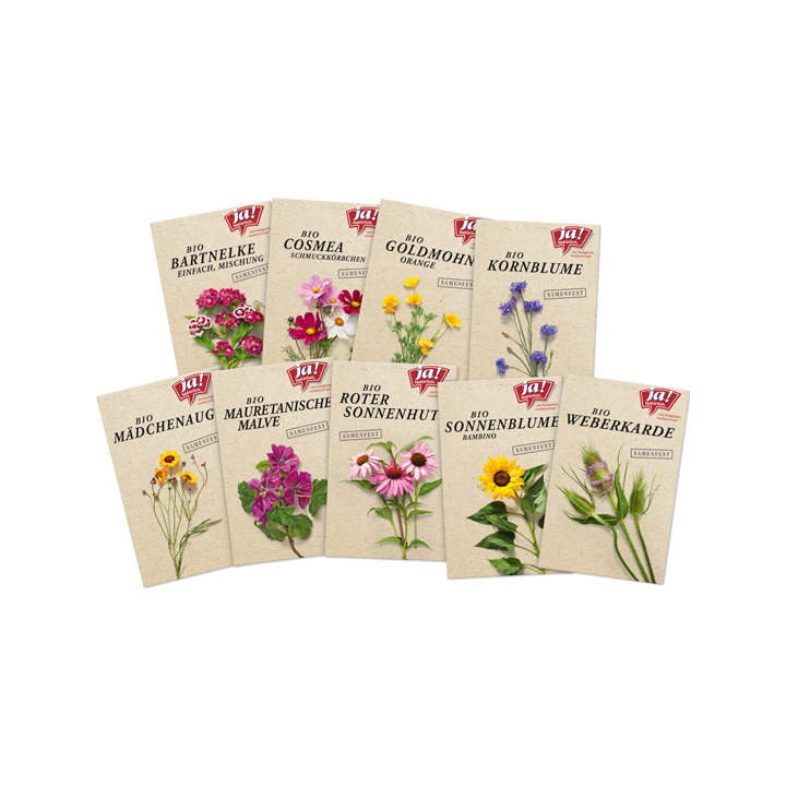 Bio-Blumensamen & Gründüngung