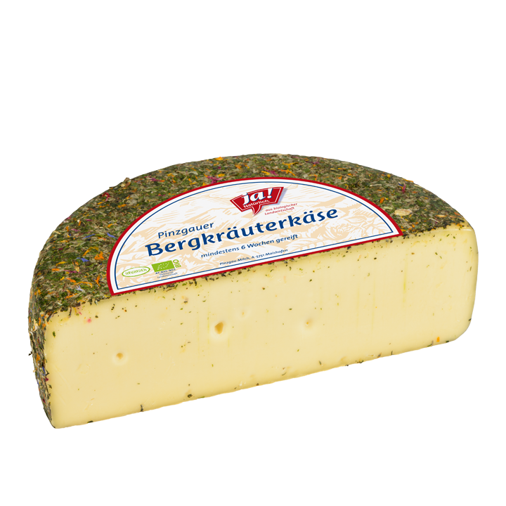 Bio-Bergkräuterkäse aus Heumilch