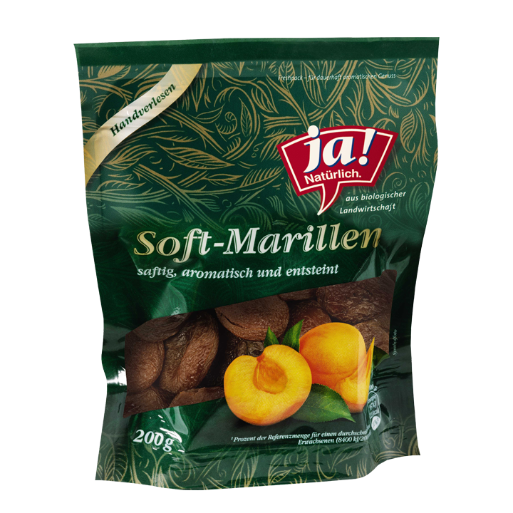 Bio-Soft-Marillen getrocknet