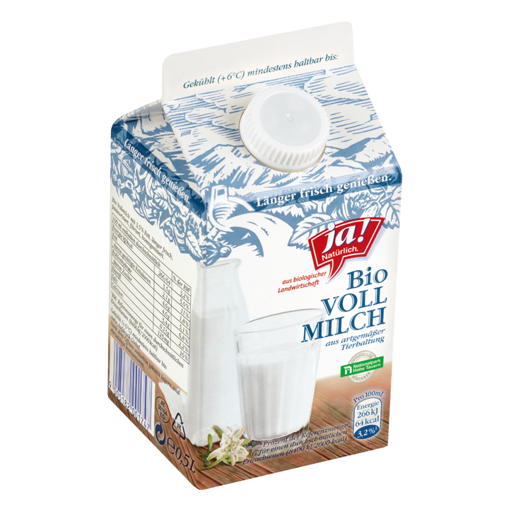 Bio-Vollmilch