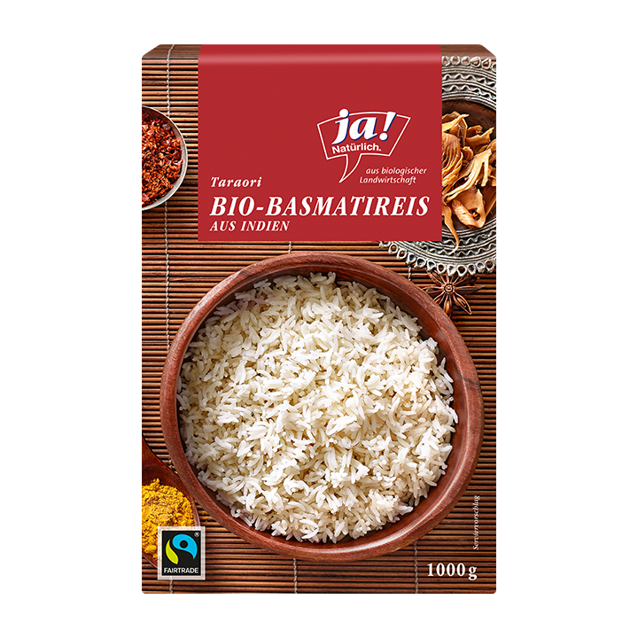 Bio-Taraori-Basmatireis - Ja! Natürlich