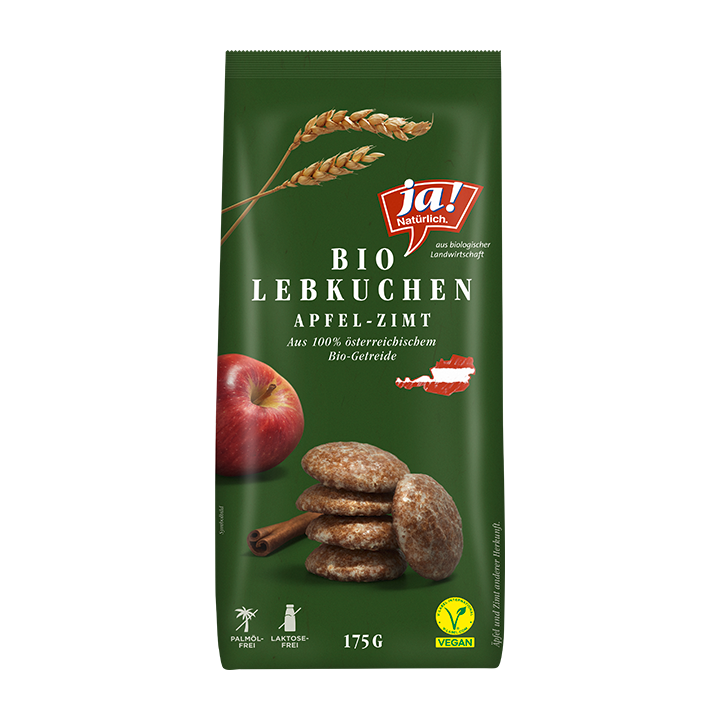 Bio-Lebkuchen Apfel-Zimt