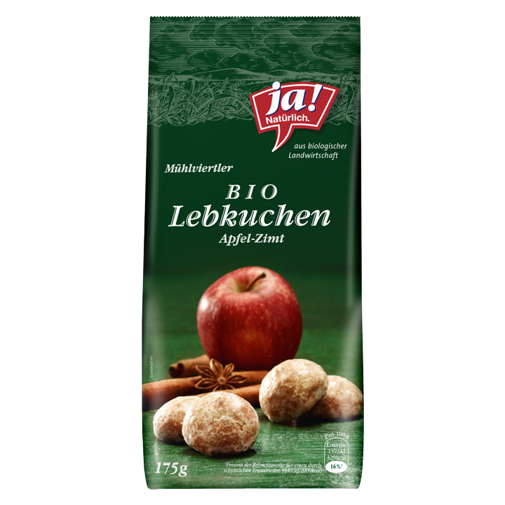 Bio-Lebkuchen Apfel-Zimt
