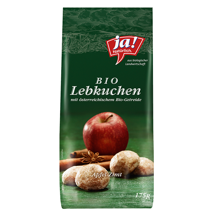 Bio-Lebkuchen Apfel-Zimt | Ja! Natürlich