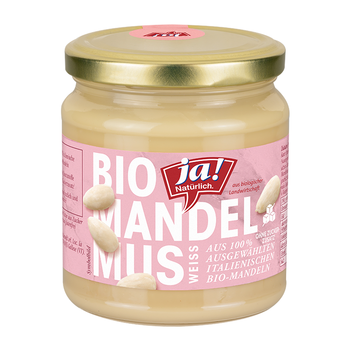 Bio-Mandelmuß weiß - Ja! Natürlich