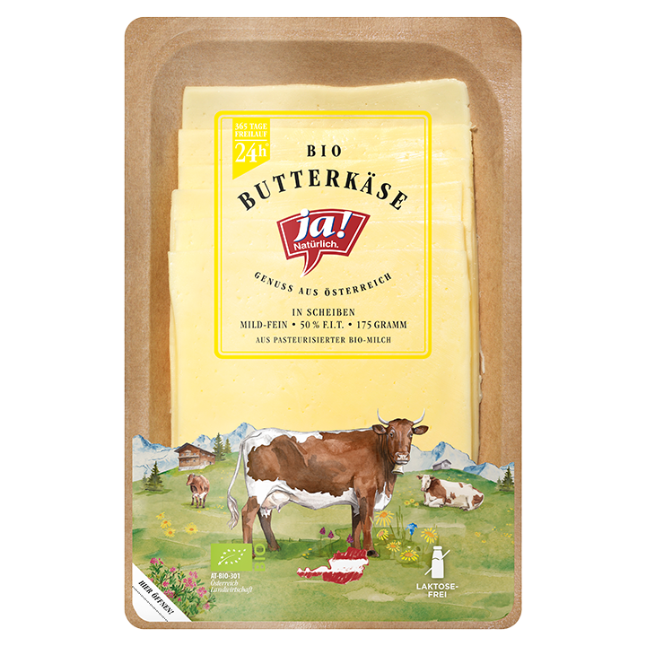 Bio-Butterkäse Scheiben