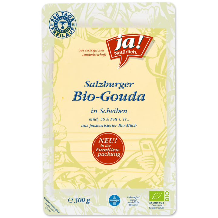 Bio-Gouda Scheiben