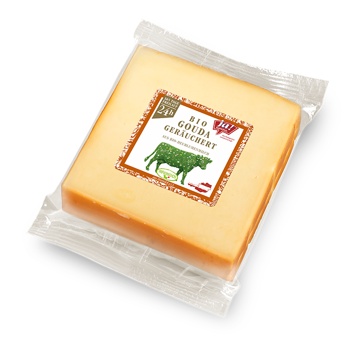 Bio-Gouda geräuchert aus Heumilch