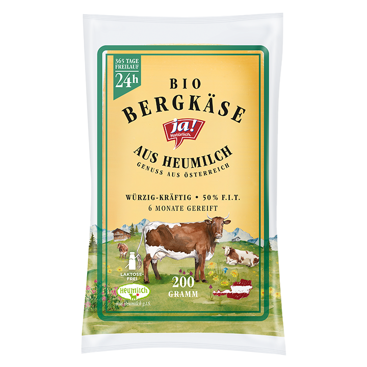 Bio-Bergkäse von Ja! Natürlich