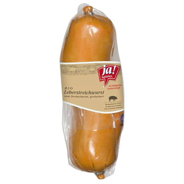 Bio-Leberstreichwurst geräuchert